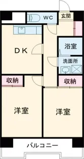 プレヴュー吾妻【1階】の間取り