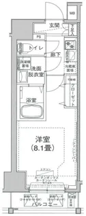 アイル東京向島参番館【5階】の間取り