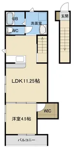サンハイム寺尾駅B【2階】の間取り