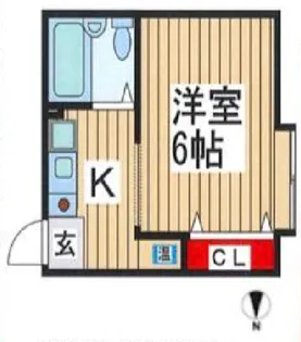 西恋ヶ窪コートハウス【1階】の間取り