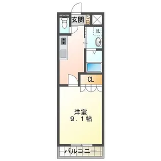 M・メゾン【1階】の間取り