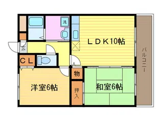 カサベルデ【3階】の間取り