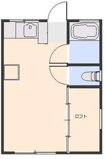 日の出シャルム【1階】の間取り