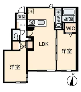 Maison Himawari【1階】の間取り