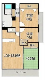 LandMark(ランドマーク)【1階】の間取り
