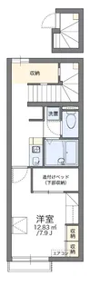 レオパレス千音寺【2階】の間取り