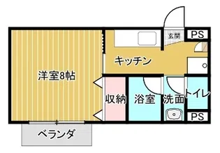 サープラスワンたかつぼ【1階】の間取り