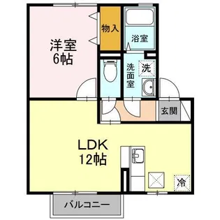 エトワールM【1階】の間取り