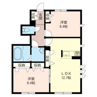 プレミアス【1階】の間取り