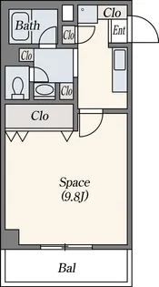 ファインヒル【2階】の間取り