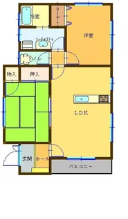 愛媛県新居浜市土橋2【一戸建】の間取り