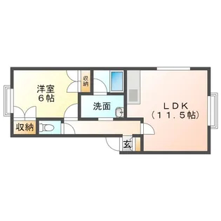 クリスタルハーモニー25【2階】の間取り
