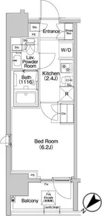 コンフォリア品川EAST【4階】の間取り