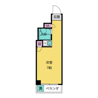 エレガンス浜田山【2階】の間取り