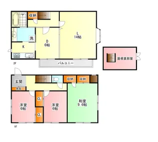 東京都日野市日野本町5【一戸建】の間取り