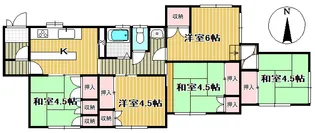 第2サンハイツ木町【1階】の間取り