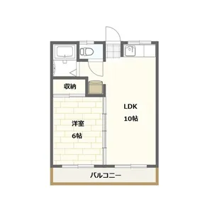 コートクI【1階】の間取り