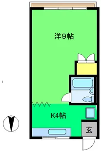 ヒロシグリーンビル【3階】の間取り