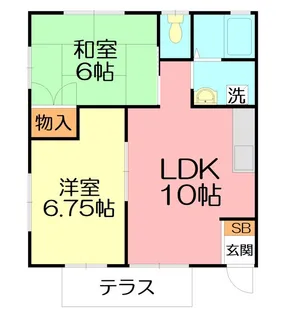 木村アパート【1階】の間取り