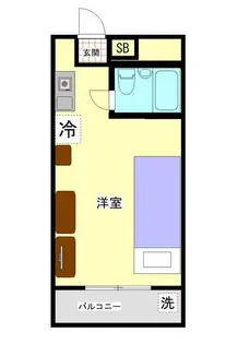 YM練馬 アートイン豊玉【4階】の間取り