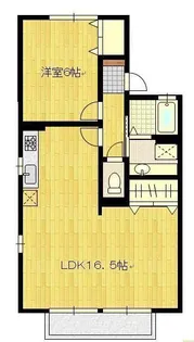 スノーウィコート【1階】の間取り