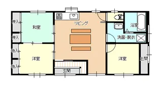 山口県山口市小郡下郷【一戸建】の間取り