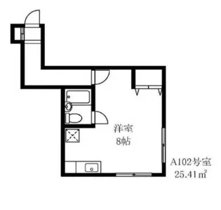 サニネス阿佐ヶ谷 A棟【1階】の間取り