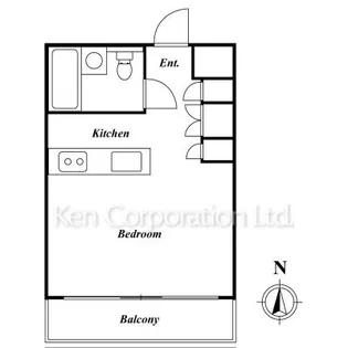 コルティーレ【2階】の間取り