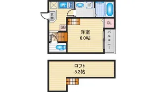 ハーモニーテラス平安IV【1階】の間取り