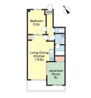 パステリブ成田壱番館【3階】の間取り