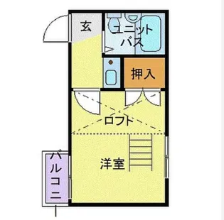 東京都板橋区大谷口2【アパート】の間取り