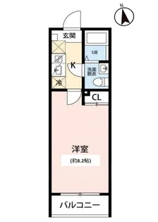 千葉県柏市あけぼの3【マンション】の間取り