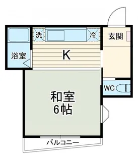 パステルハウス【1階】の間取り