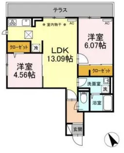 Grand Espoir【3階】の間取り