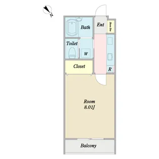 ラテル21【3階】の間取り