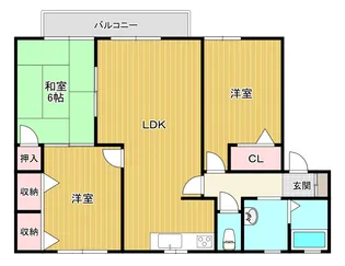ソレイユ・ルボンI【2階】の間取り