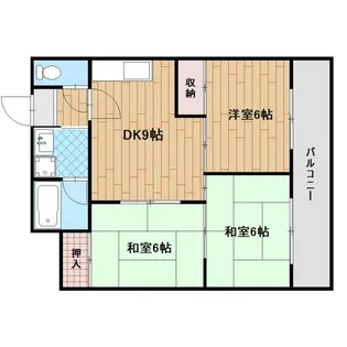 アリエス花園【3階】の間取り