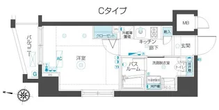 フェニックス椎名町駅前【8階】の間取り