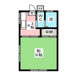 ベル上屋敷【1階】の間取り