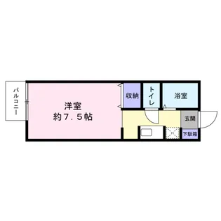 アベニュー【2階】の間取り