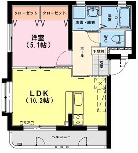 ユーミー園田【3階】の間取り