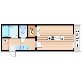 ビューパレス長町【3階】の間取り