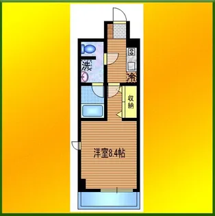 スクエアシティ東京保谷【9階】の間取り