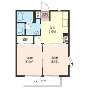 グリーン セフィラ 大宮【2階】の間取り