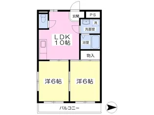 ニッカン102【2階】の間取り