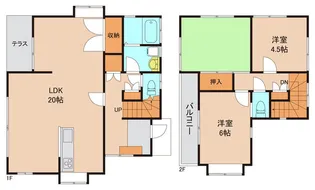 千葉県市川市大野町2【一戸建】の間取り