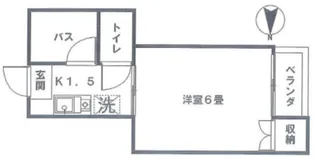 ハイツエクセレント【1階】の間取り