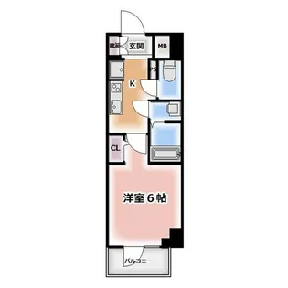 アーバンパーク南行徳レジデンス【6階】の間取り