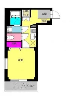東京都江東区高橋【マンション】の間取り
