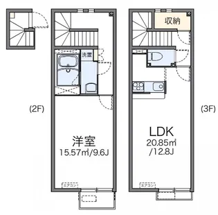 レオネクストComo池袋3の間取り